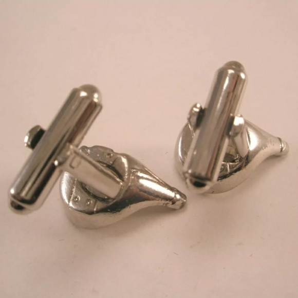 Golf Driver Cufflinks - Picture 2 of 3